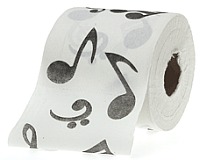 Musical Themed Toilet Roll