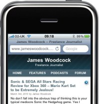 James Woodcock’s Blog in iPhone and iPod Touch