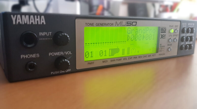 Yamaha MU50 Tone Generator