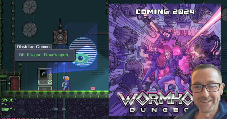 8-bit Retro Style “Wormhole Dungeon” Announced By Tony Warriner
