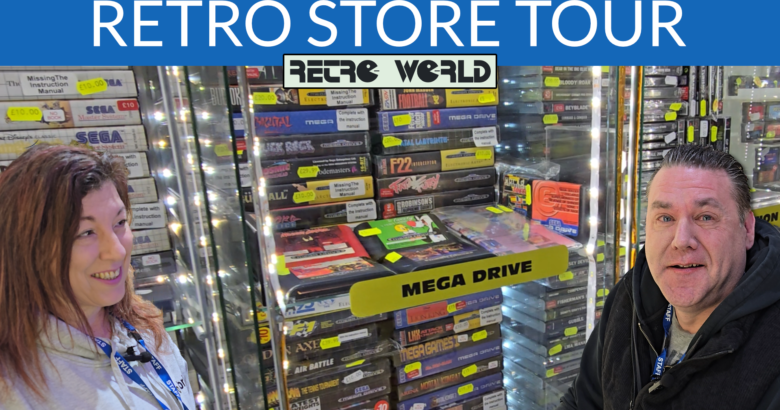 Retro World Store Tour – Visiting Retro Gaming Nostalgia in Derby, UK